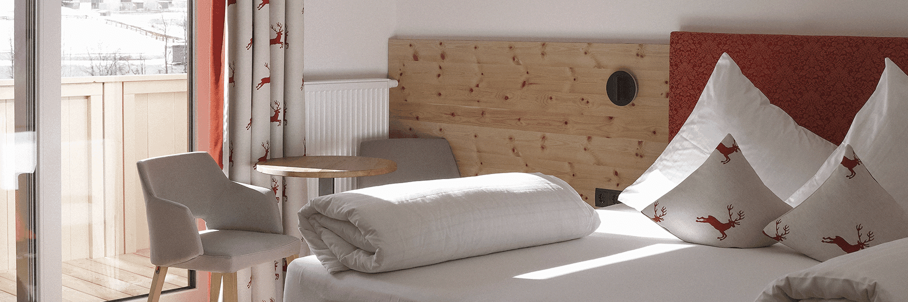 Unsere Zimmer